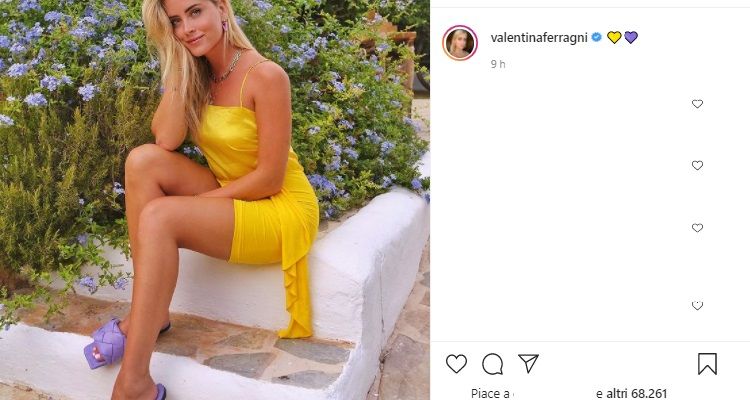 Valentina Ferragni sorriso