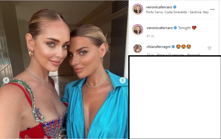 Veronica Ferraro e Chiara Ferragni