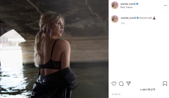 Wanda Nara post Instagram