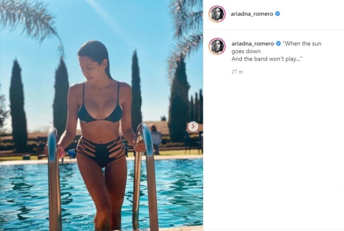 Ariadna Romero post Instagram