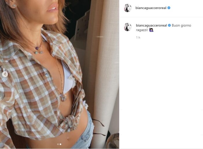 bianca guaccero post instagram