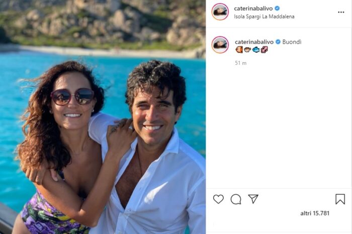 Caterina Balivo post Instagram