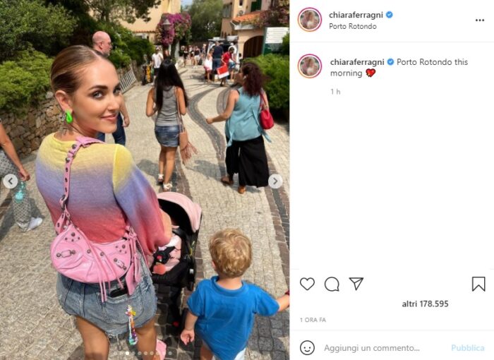 chiara ferragno post instagram