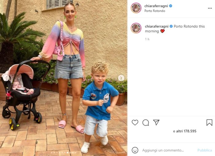 Chiara Ferragni post Instagram