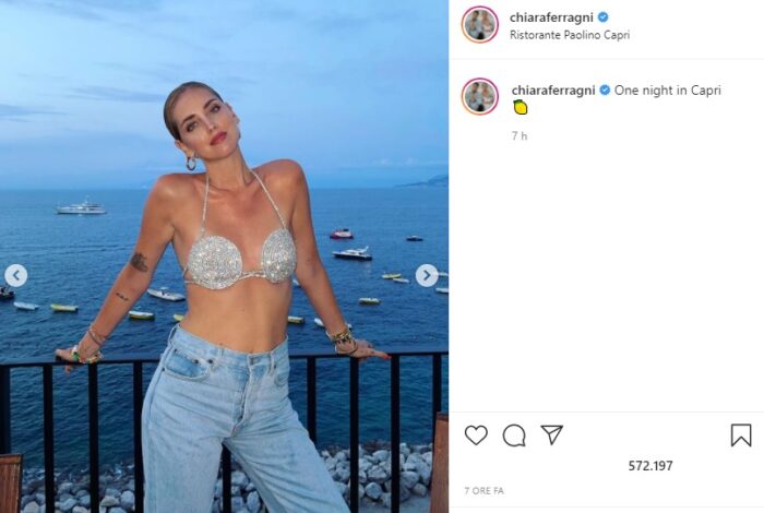 chiara ferragni post instagram
