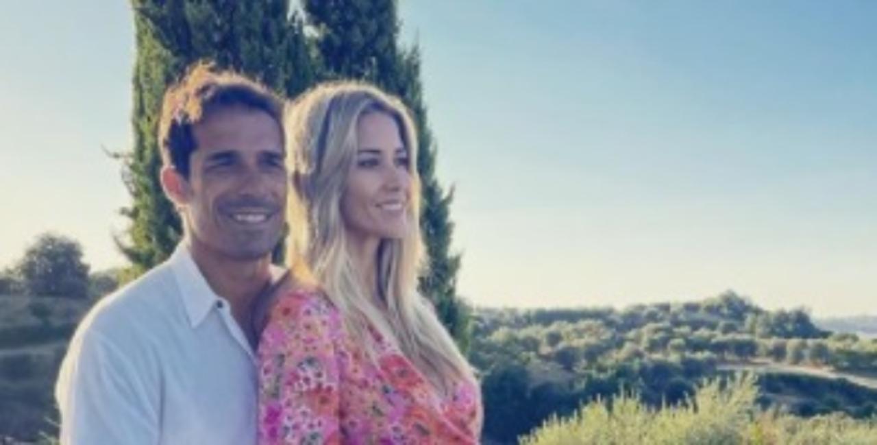 Elena Santarelli e Bernardo Corradi