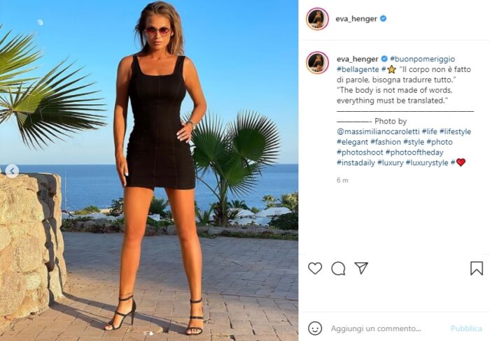 Eva post Instagram