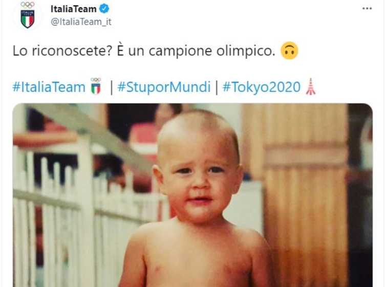 Gianmarco Tamberi da bambino