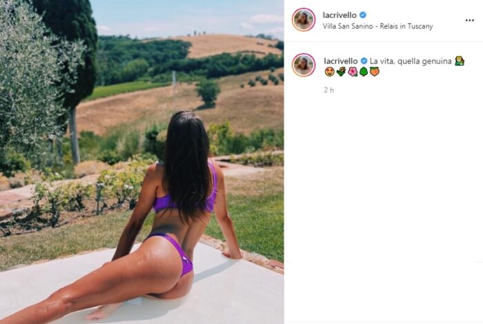 Giorgia Crivello post Instagram