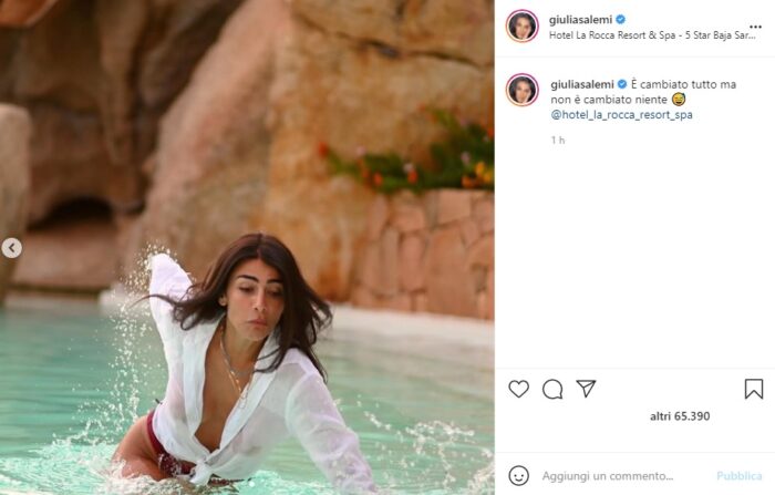 giulia salemi post Instagram
