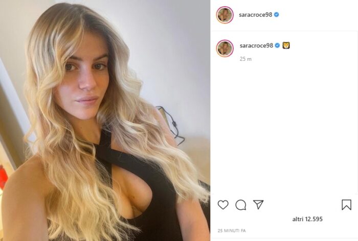 Sara Croce post Instagram