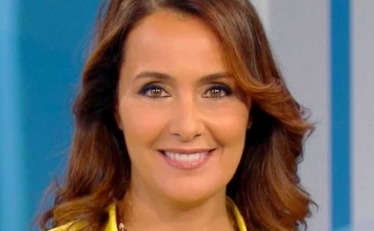 Roberta Capua sorriso primo piano