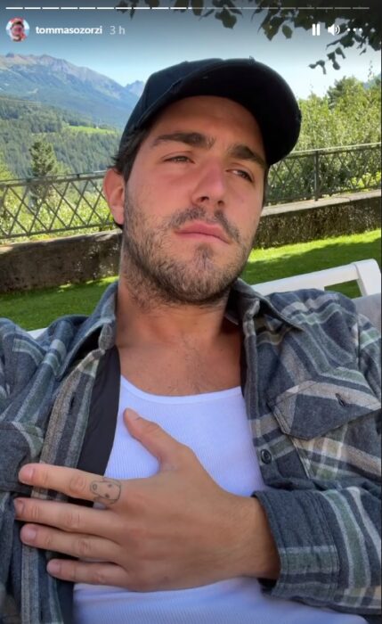 Tommaso Zorzi Instagram Story