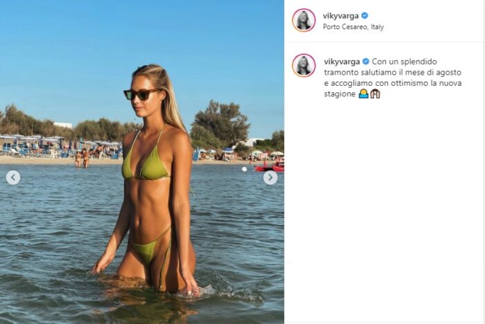 Viky Varga post Instagram