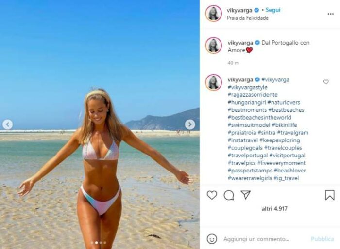 Viky Varga post Instagram
