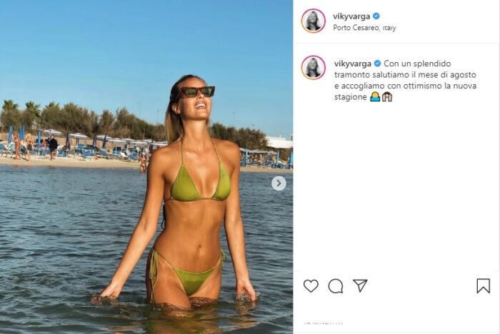 Viky Varga post Instagram 