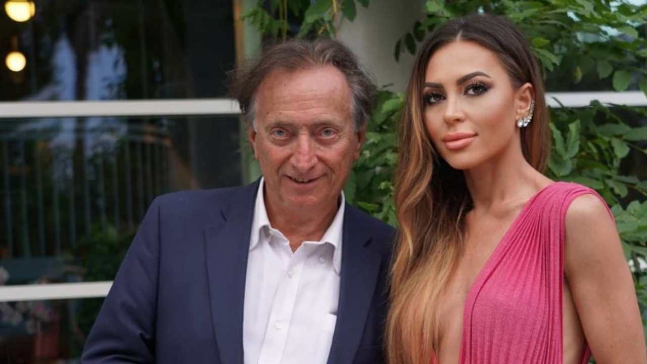 Amedeo Goria e Vera Miales alla presentazione di un libro