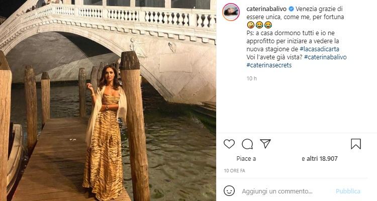 Caterina Balivo incantevole
