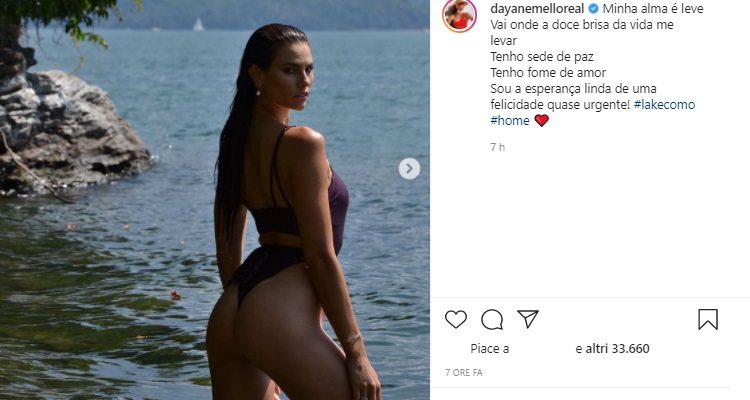 Dayane Mello seducente