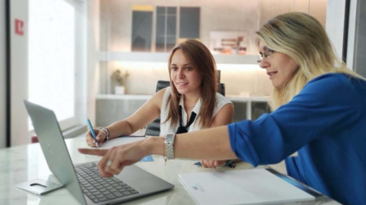 Donne in smart working