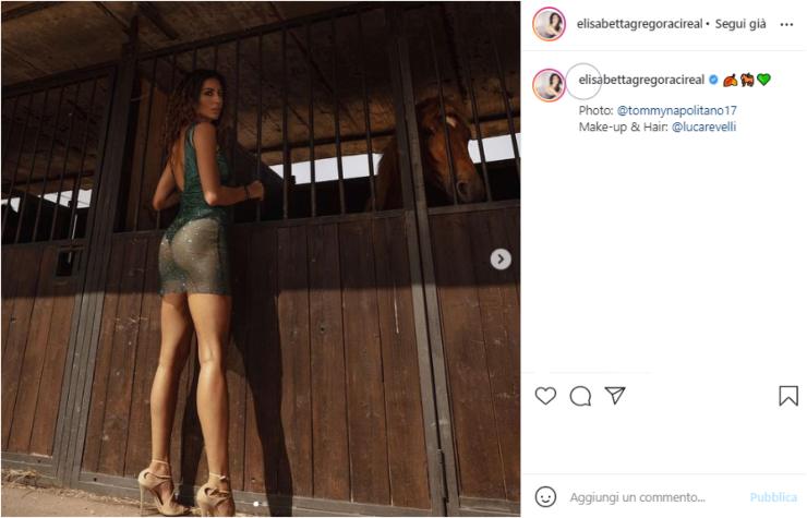 Elisabetta Gregoraci in posa