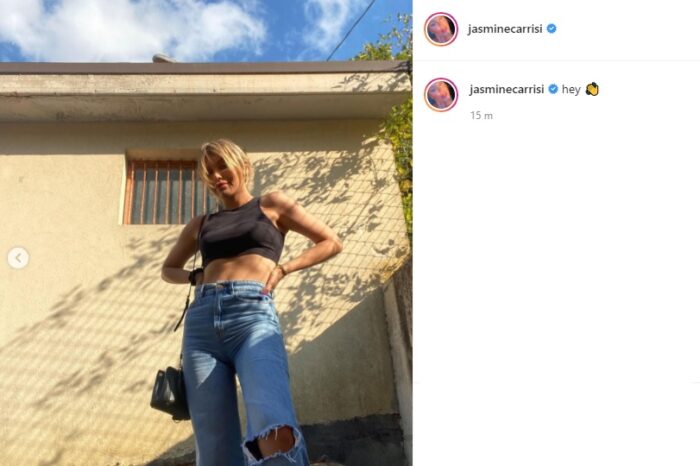 Jasmine Carrisi post Instagram