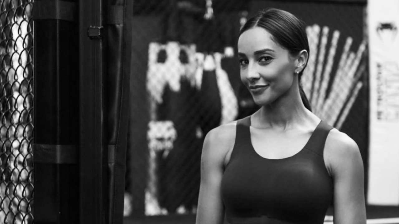 Juliana Moreira si allena