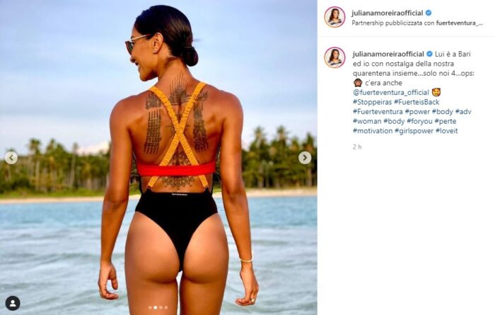 Juliana Moreira post Instagram