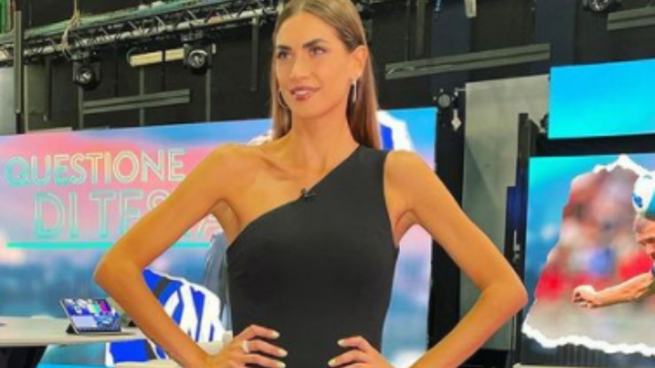 La Satta conduttrice televisiva di Rai Due