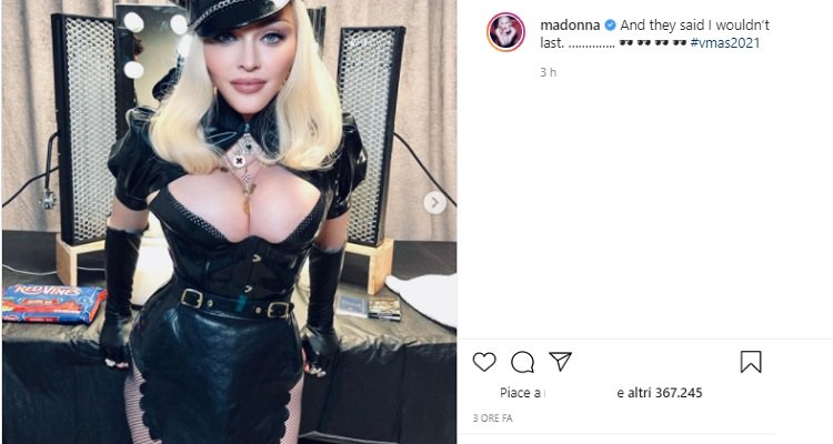 Madonna seducente