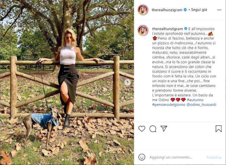 Michelle Hunziker Inizio Autunno
