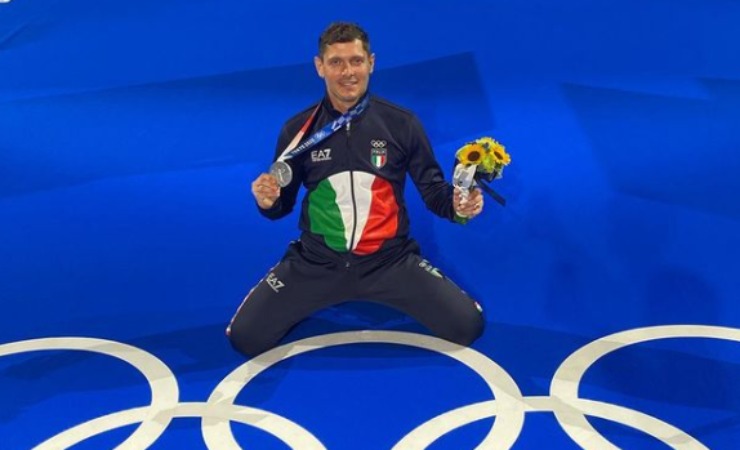 Montano, medaglia d'argento a Tokio