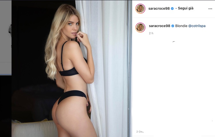 Post Instagram Sara Croce