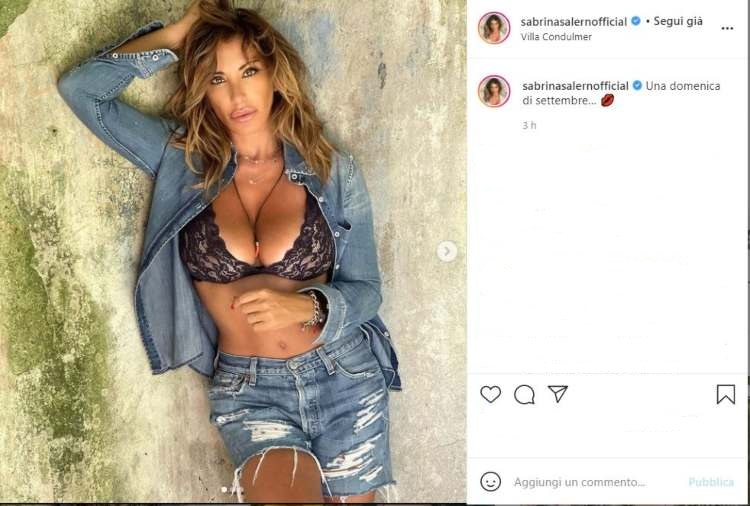 Sabrina Salerno Prima Domenica Settembre