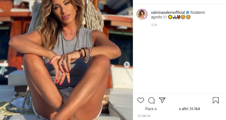 Sabrina Salerno sguardo ammaliante