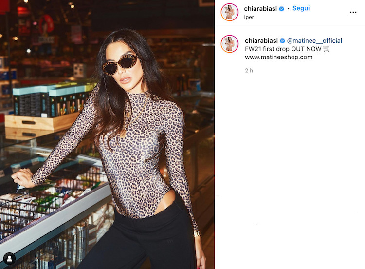 Chiara Biasi per Matineé