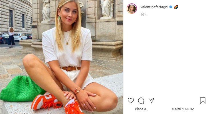 Valentina Ferragni in posa