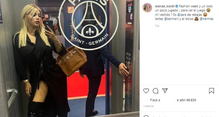 Wanda Icardi selfie bollente