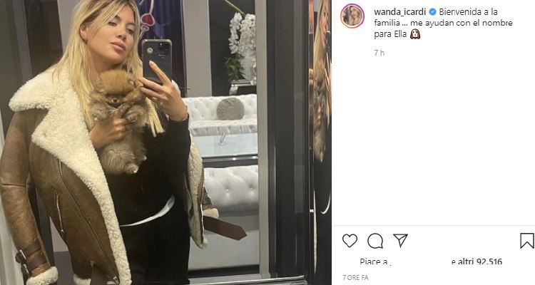 Wanda Nara selfie