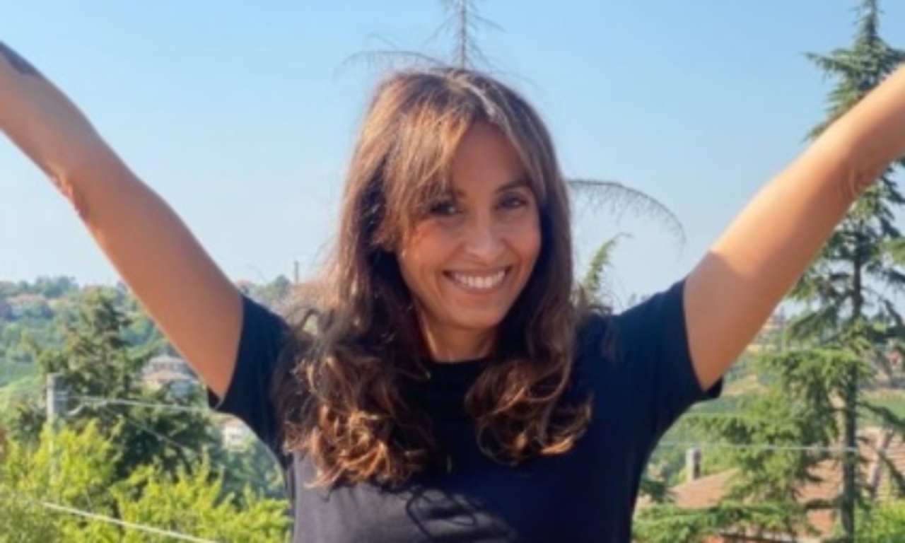 Benedetta Parodi sorride