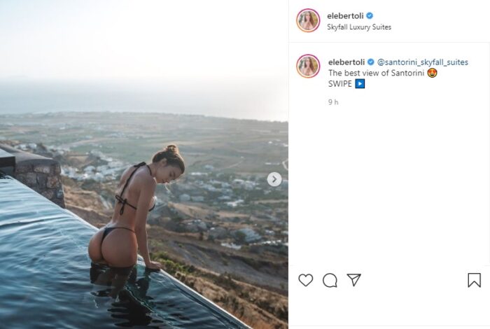 Eleonora Bertoli post Instagram