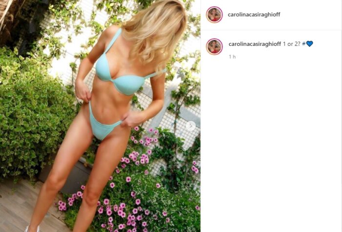 Carolina Casiraghi post Instagram 