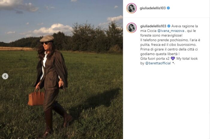 Giulia De Lellis post Instagram