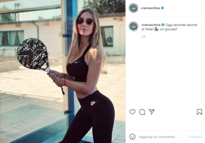 Laura Cremaschi post Instagram