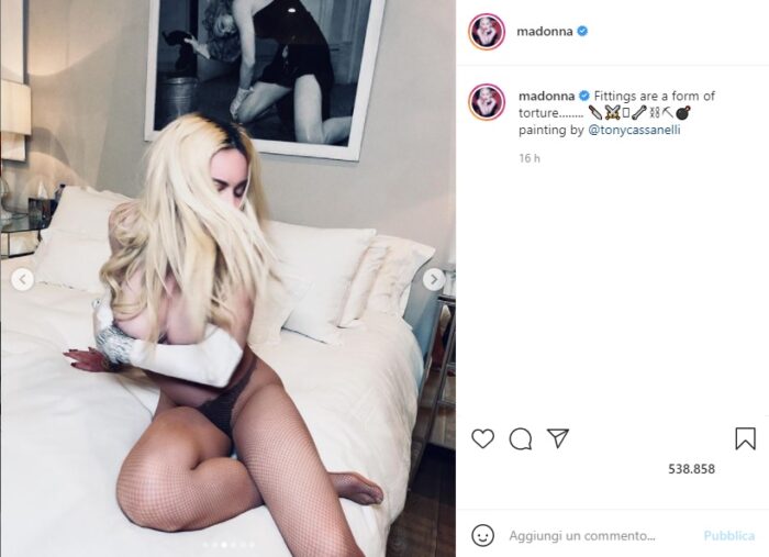 Madonna post Instagram