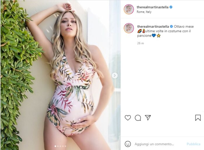 Martina Stella post Instagram
