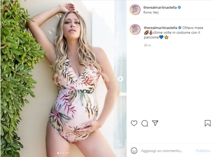 Martina Stella post Instagram