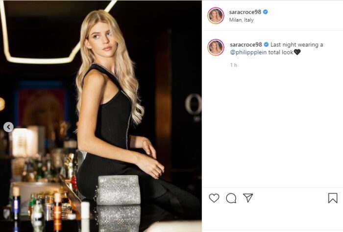 sara croce post instagram