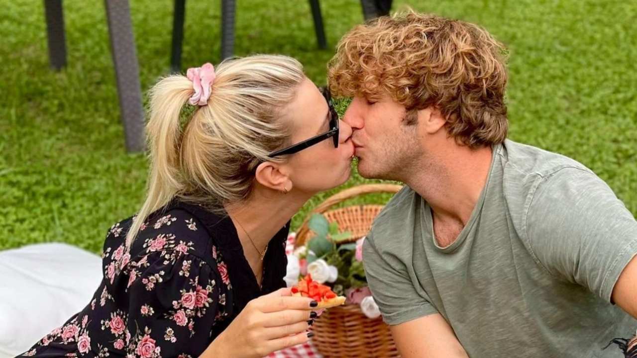 Clizia Incorvaia Paolo Ciavarro ad Halloween