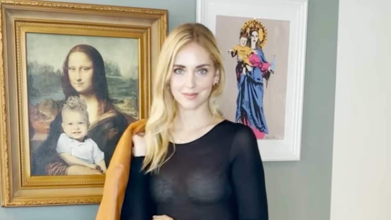 Chiara Ferragni e la maglia trasparente